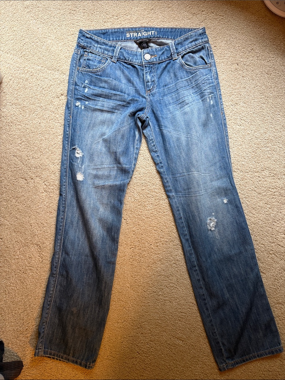 LIGHTWEIGHT 💯 cotton! New York & Company Jeans (circa 2010s)
